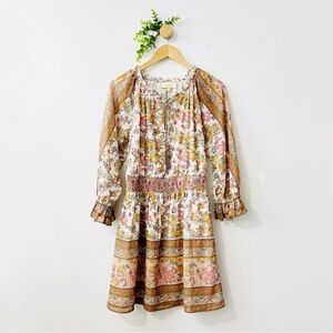 Love The Label Euphoria Boho Floral Long Sleeve Dress